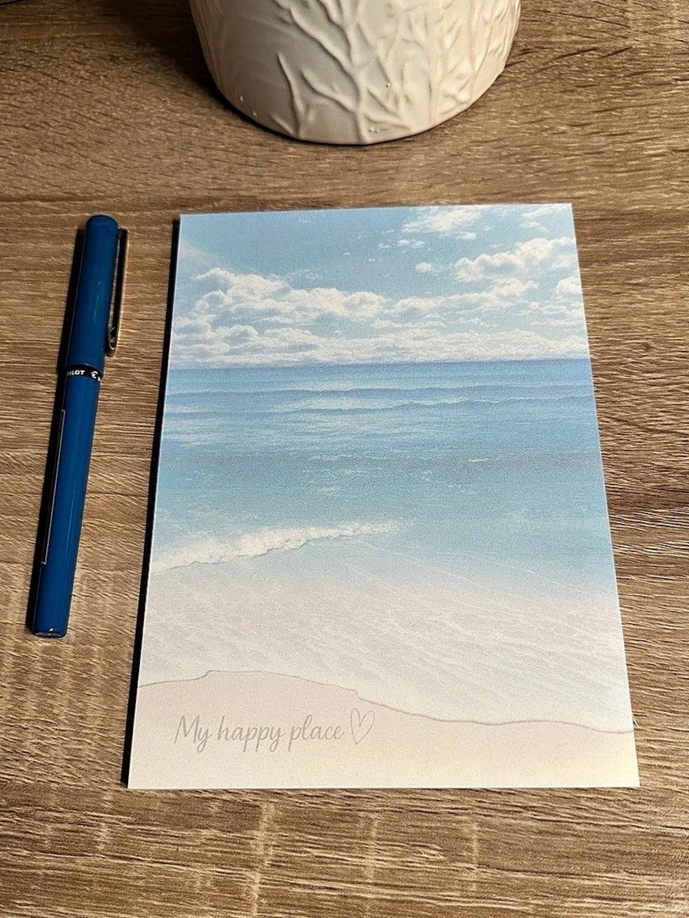 Beach Scene Notepad